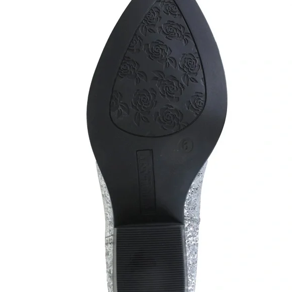 Silver Glitter Cowboy Boots - Picture 5 of 5